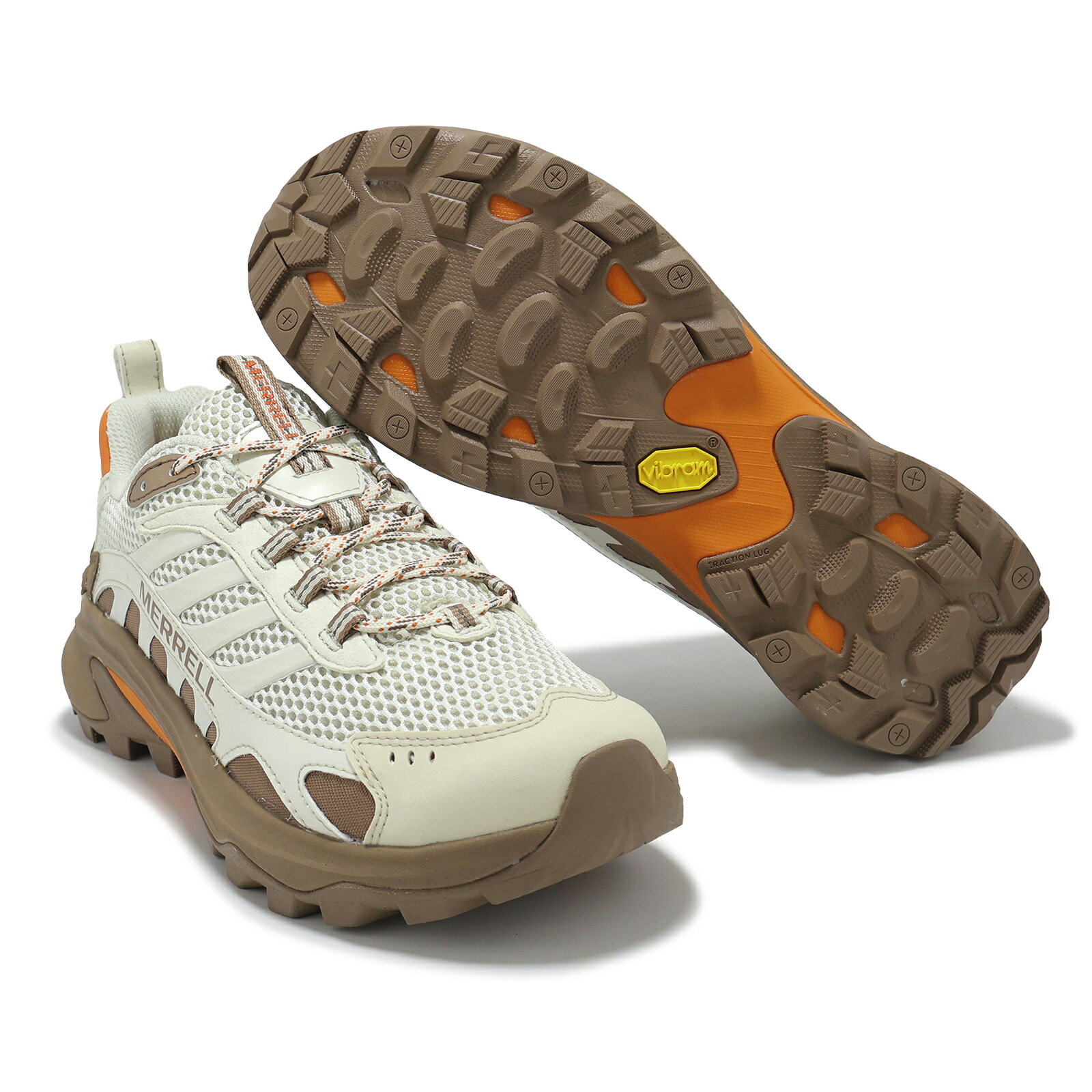 Merrell 戶外鞋 Moab Speed 2 Vent 2k SE 男鞋 米白 棕 緩衝 黃金大底 抓地 健行鞋 ML006973 5