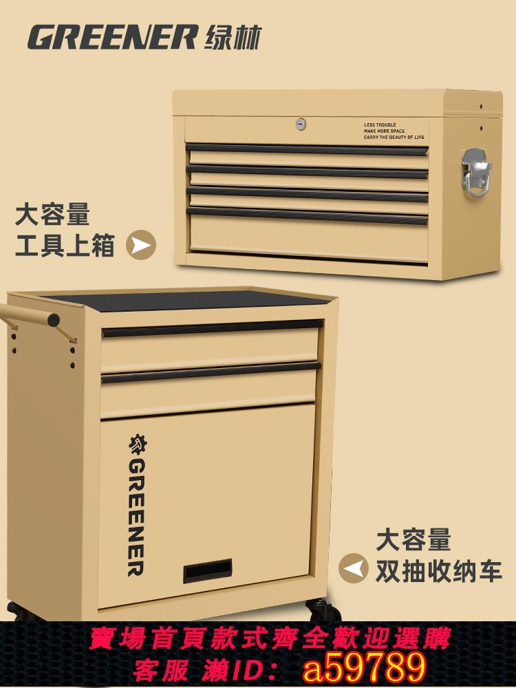 【臺灣公司 可打統編】GREENER收納車工業風工具櫃咖啡圖書畫材室家用移動小推車置物架