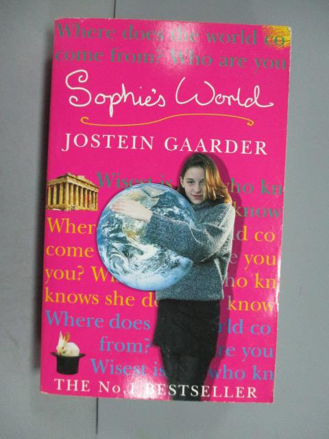【書寶二手書T6／原文小說_GSR】Sophie's world : a novel about the history