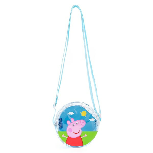 【震撼精品百貨】佩佩豬PEPPA PIG~粉紅豬小妹 佩佩豬 童用迷你半透明側肩背包*00453