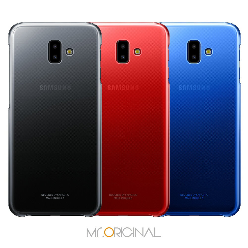 SAMSUNG GALAXY J6  原廠漸層透明背蓋 (台灣公司貨)