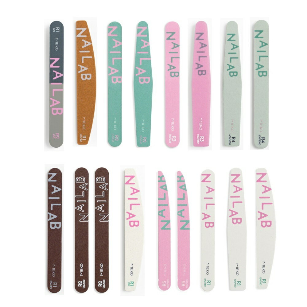 MEKO (17款任選) 光澤生成/雙面修型/表層粗修/拋光進行/輪廓修定/旅行便攜/磨砂棒/拋光棒