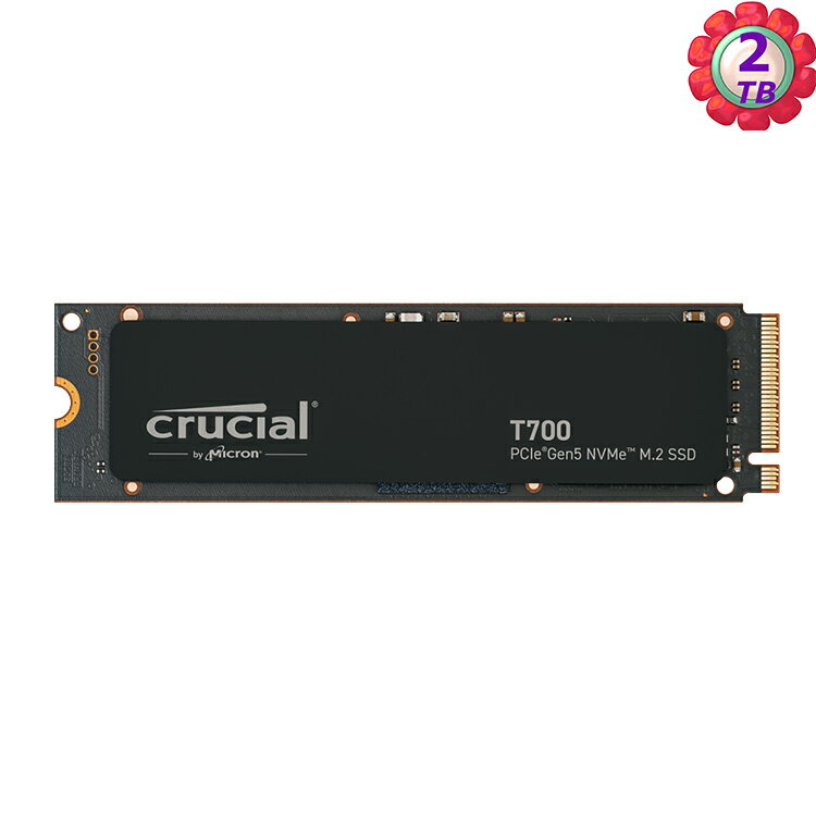 Crucial T700 2TB 2T Nvme PCIE 5 SSD CT2000T700SSD3 美光固態硬碟｜APP賺6%點數回饋