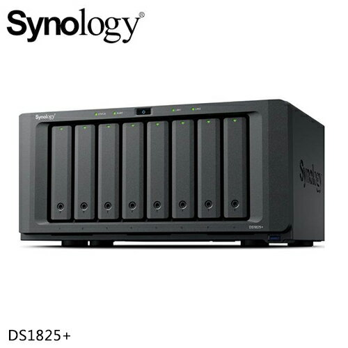 Synology 群暉科技 DS1825+ 網路儲存伺服器