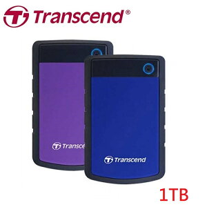 Transcend 創見 StoreJet 25H3 1TB USB3.0 2.5吋 行動外接硬碟(TS1TSJ25H3)-富廉網