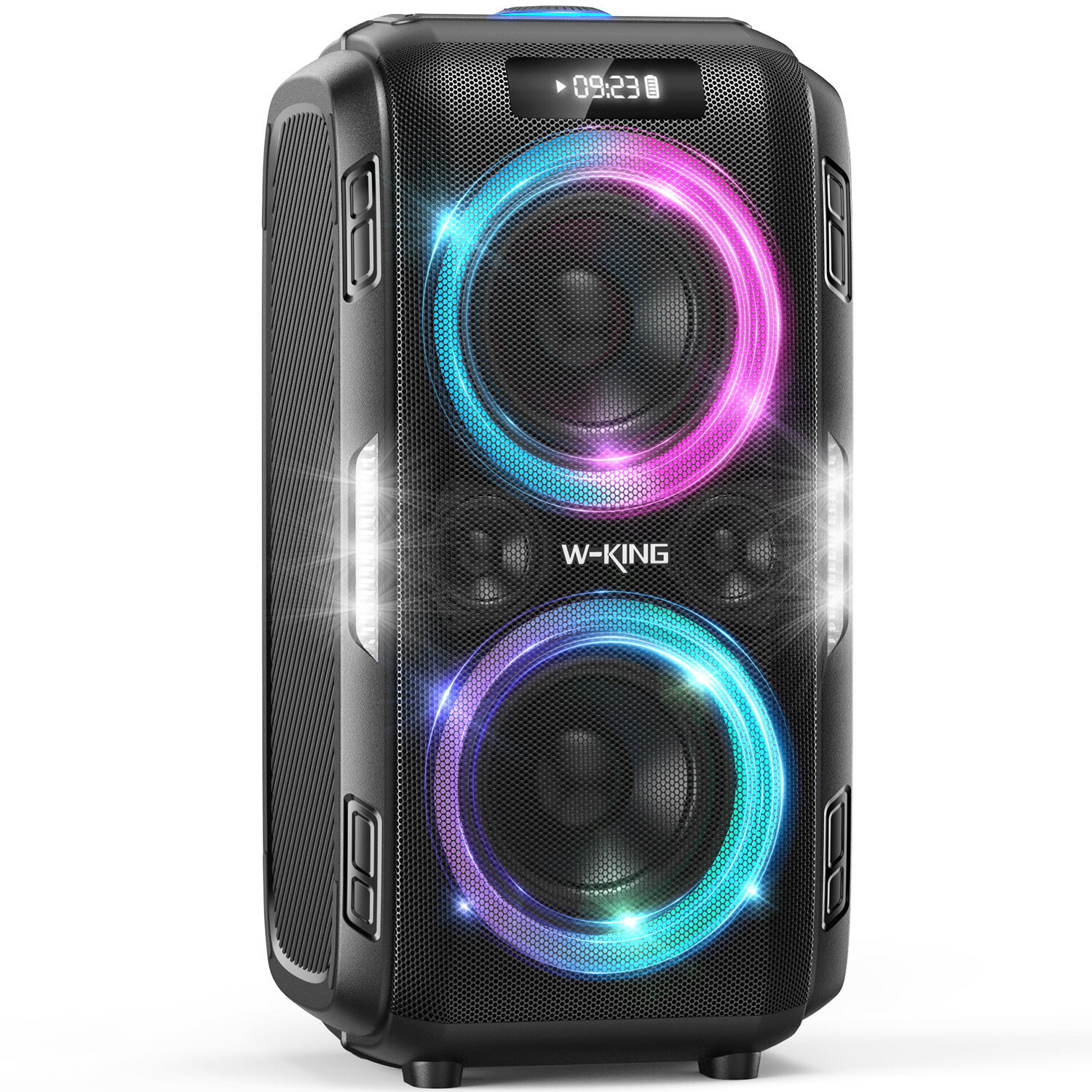 W-KING T9PRO跨境120W無線音箱藍牙連接戶外音響內建電池低【北歐家居生活】