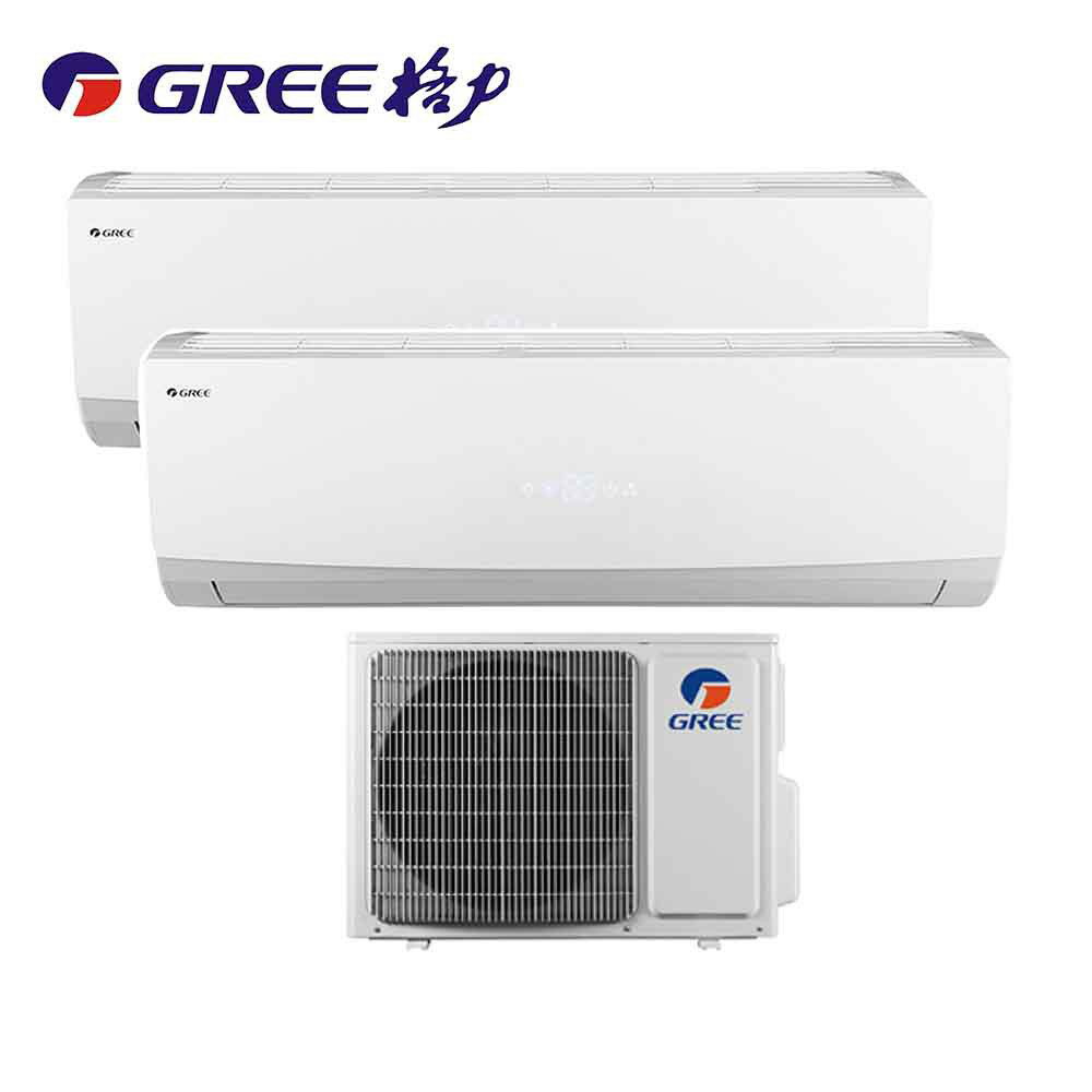 ★全新品★GREE 格力 4-6坪一對二變頻冷暖分離式冷氣GSDM-50HP2x1/GSDR-29HIx2