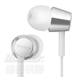 【曜德】SONY MDR-EX155 白色 細膩金屬 耳道式耳機 ★ 送收納盒 ★