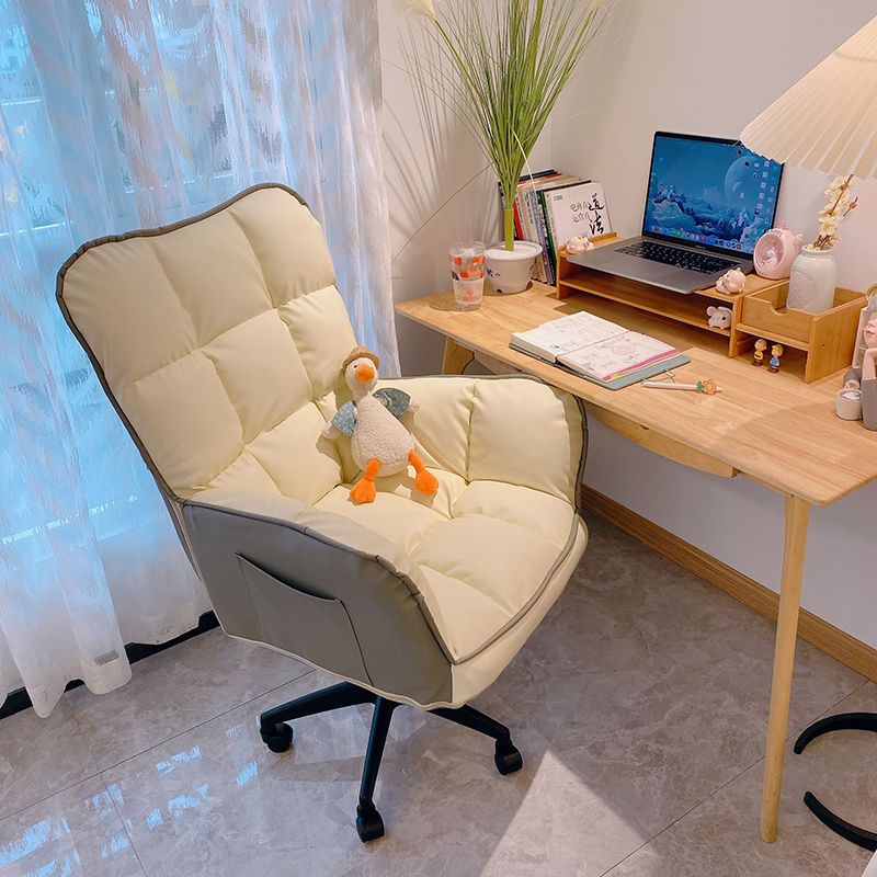 家用電腦椅懶人沙發椅舒適久坐宿舍書房書桌凳寫字椅臥室靠背座椅