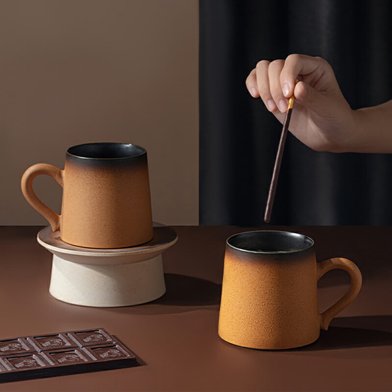 墨色&瓷泡泡cipop 象上T系列景德鎮陶瓷羅驍手作馬克杯咖啡杯高檔