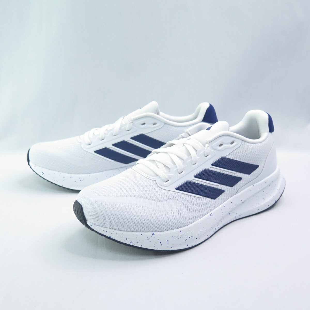 ADIDAS JR5524 RUNFALCON 5 男慢跑鞋 白x藍【iSport愛運動】