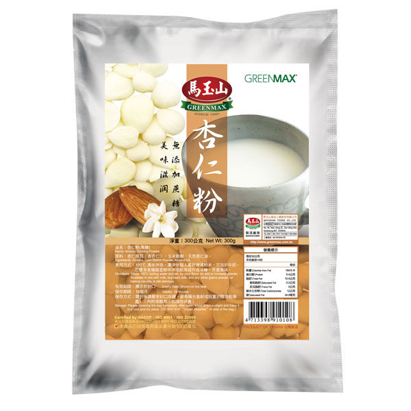 【馬玉山】無糖杏仁粉300g▶全館滿499免運