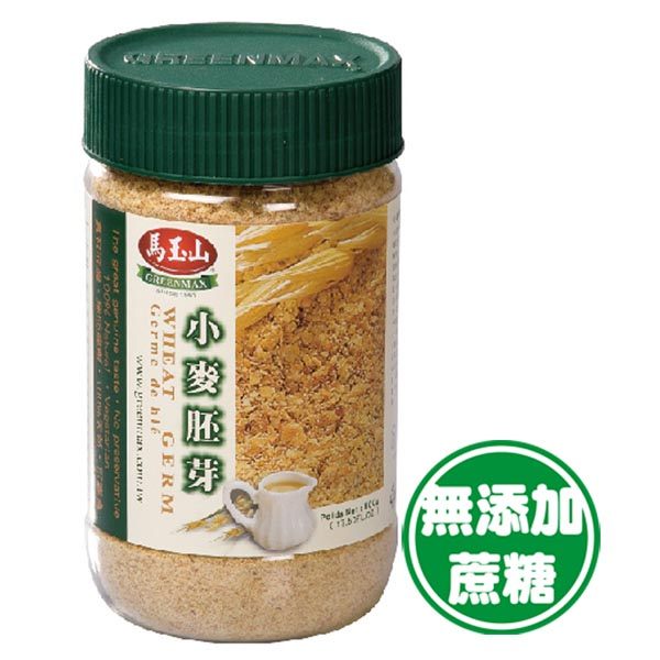 【馬玉山】小麥胚芽400g 沖泡/穀粉/無添加蔗糖/全素食/台灣製造