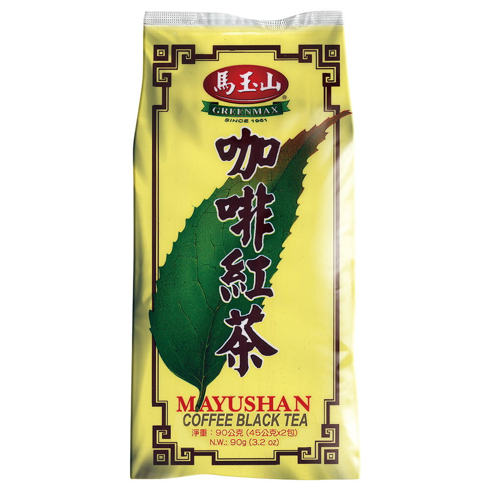 【馬玉山】咖啡紅茶45公克x2入/包(免濾茶包) 沖泡/茶飲/台灣製造