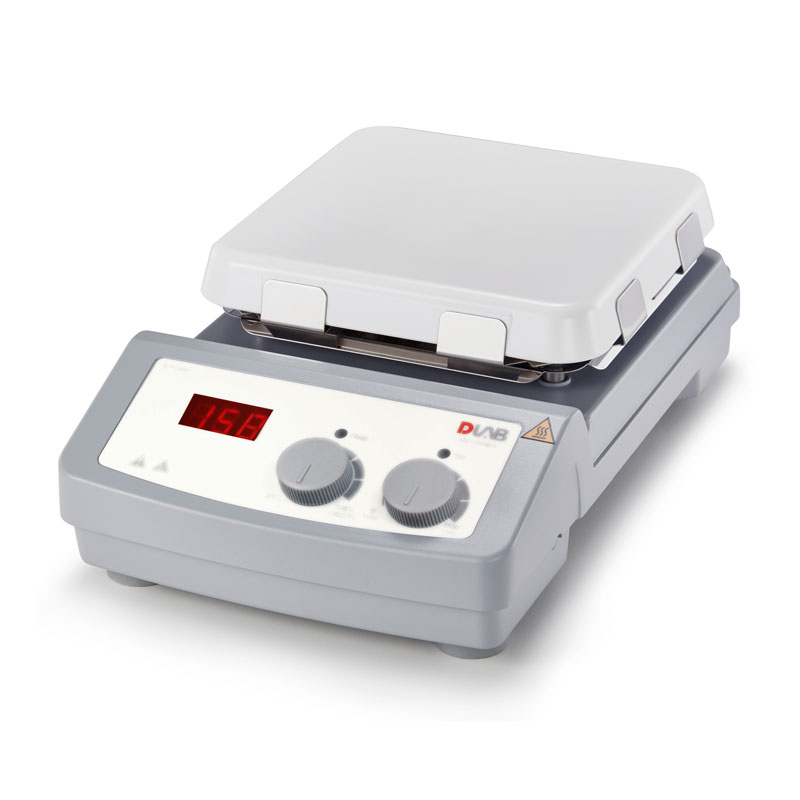 《DLAB》加熱攪拌器LED7吋方盤550℃ MS7-H550-S Stirrer with Heating