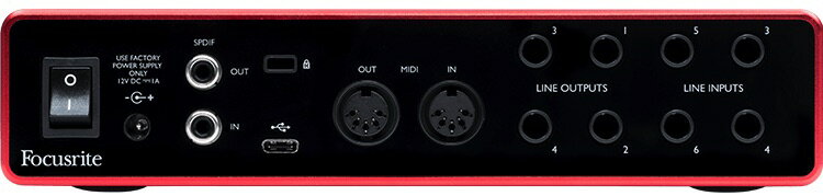 【非凡樂器】Focusrite Scarlett 第3代 8i6 錄音介面/公司貨保固 3