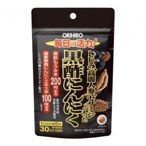 日本【ORIHIRO】黑醋大蒜精華粒