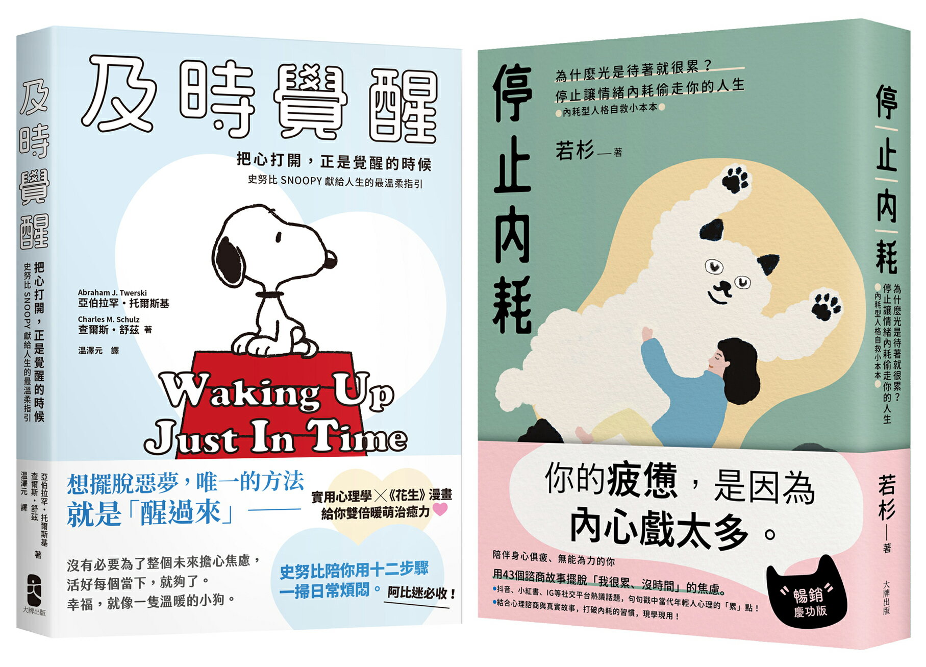 停止內耗暖心套書【停止內耗＋及時覺醒】