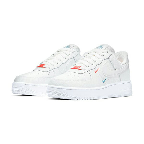 NIKE】WMNS AIR FORCE 1 07 ESS 休閒鞋空軍一號經典彩色雙勾橘藍女鞋