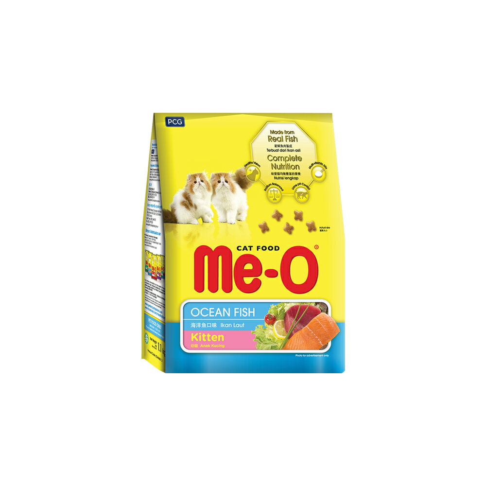 Me-O 咪歐乾貓糧-幼貓海洋魚口味 1.1KG 1