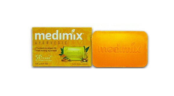 岡山戀香水~Medimix 印度草本薑黃摩洛哥堅果油美膚皂125g~優惠價:45元