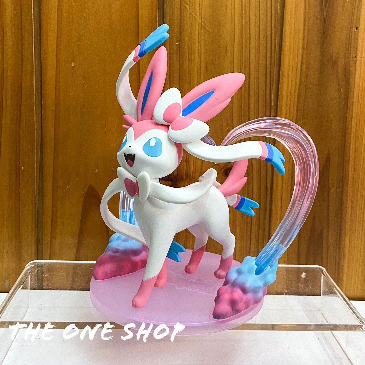 Pokemon 寶可夢 玩樂主義 SYLVEON 仙子伊布 公仔 玩具 主體可拆除底座單獨擺放 正版臺灣公司現貨