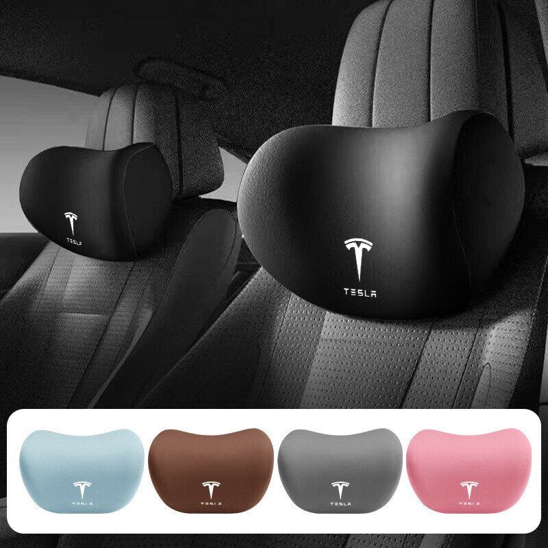 Tesla特斯拉 汽車頭枕 枕 汽車靠 3D可拆式 車用枕頭 頸枕 座椅頭靠枕 MODEL 3YSX