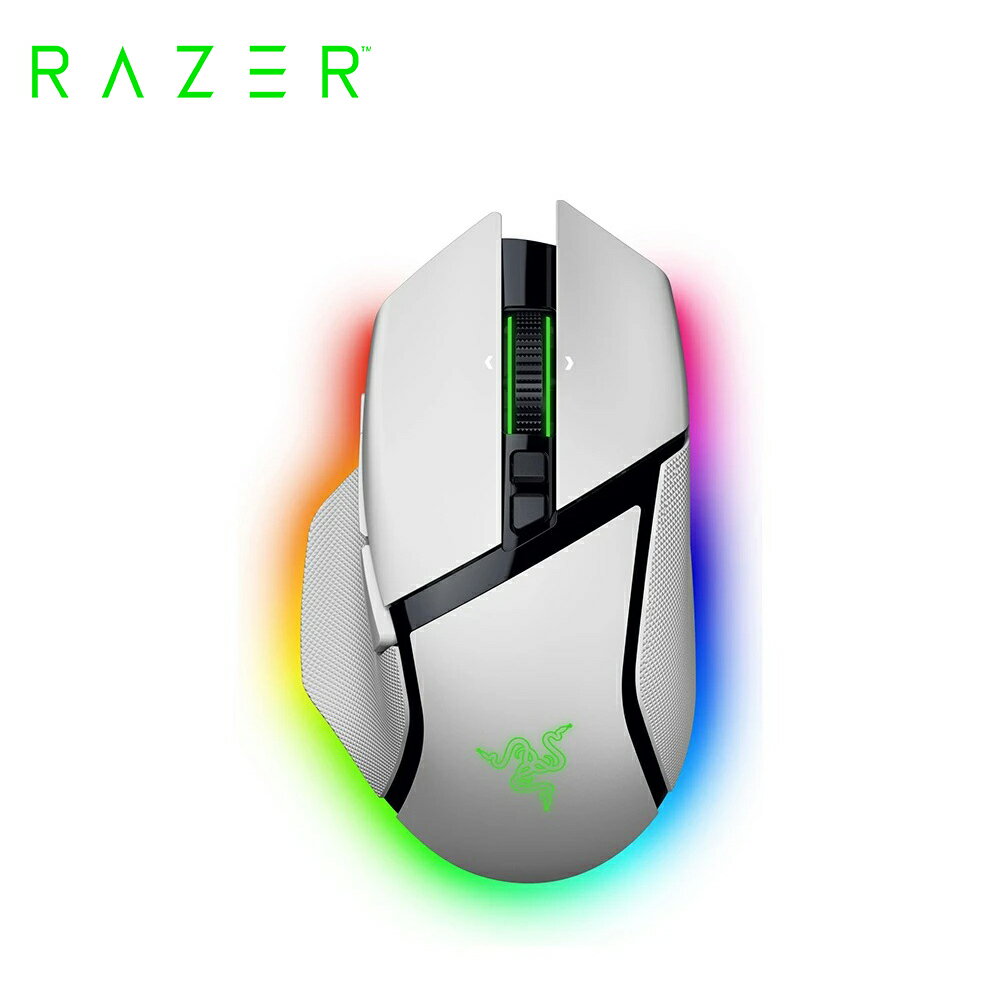 【Razer 雷蛇】巴塞利斯蛇 V3 Pro 35K 無線電競滑鼠 白色【三井3C】