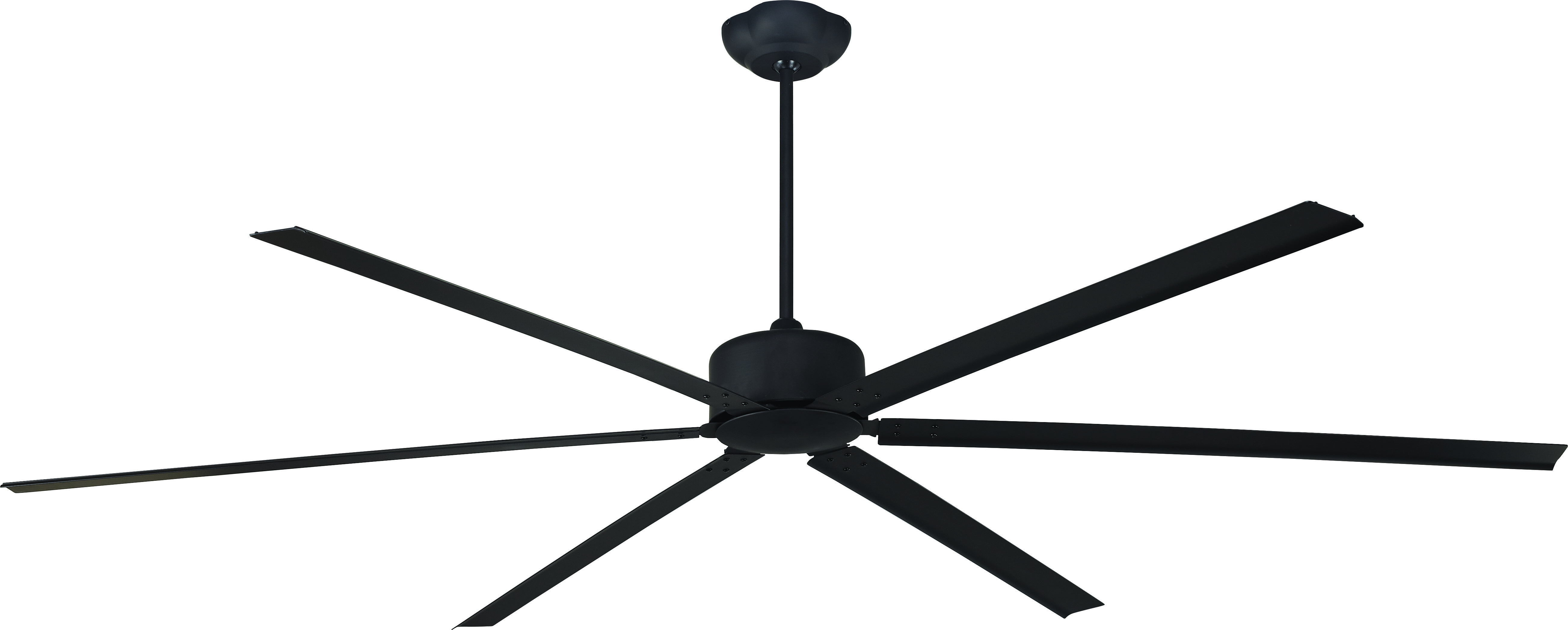 穩帝仕-密西西比河-90吋BLDC直流無刷吊扇/平光黑/18023