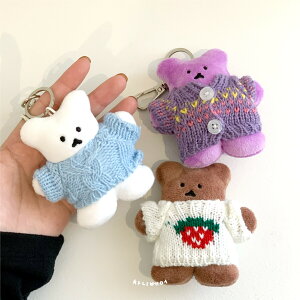 【預購】韓國文創 Chani Bear 차니베어 小熊鑰匙圈 🐻吊飾 可愛小熊 吊飾 韓國插畫家 療癒小物 裝飾品