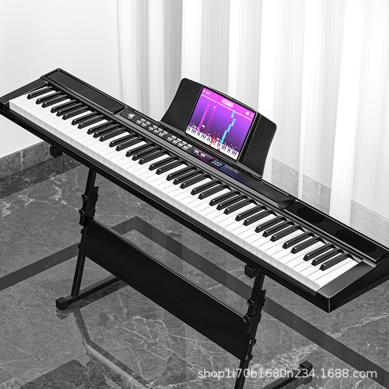 電鋼琴88鍵多功能電子琴成人專業兒童幼師初學者樂器2002 雙12全館免運