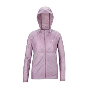 Asics [2012C953-500] 女 連帽 外套 亞洲版 運動 慢跑 路跑 涼感 透氣 輕量 拉鍊口袋 粉紫