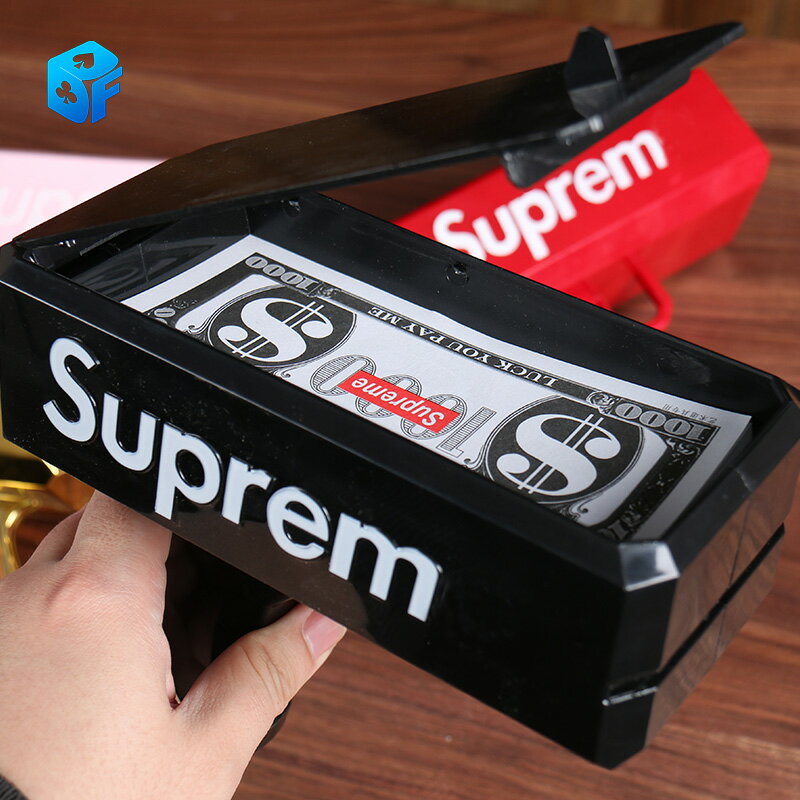 噴錢槍氣氛道具吐錢婚禮酒吧supreme噴鈔的機玩具抖音同款鈔票槍 2