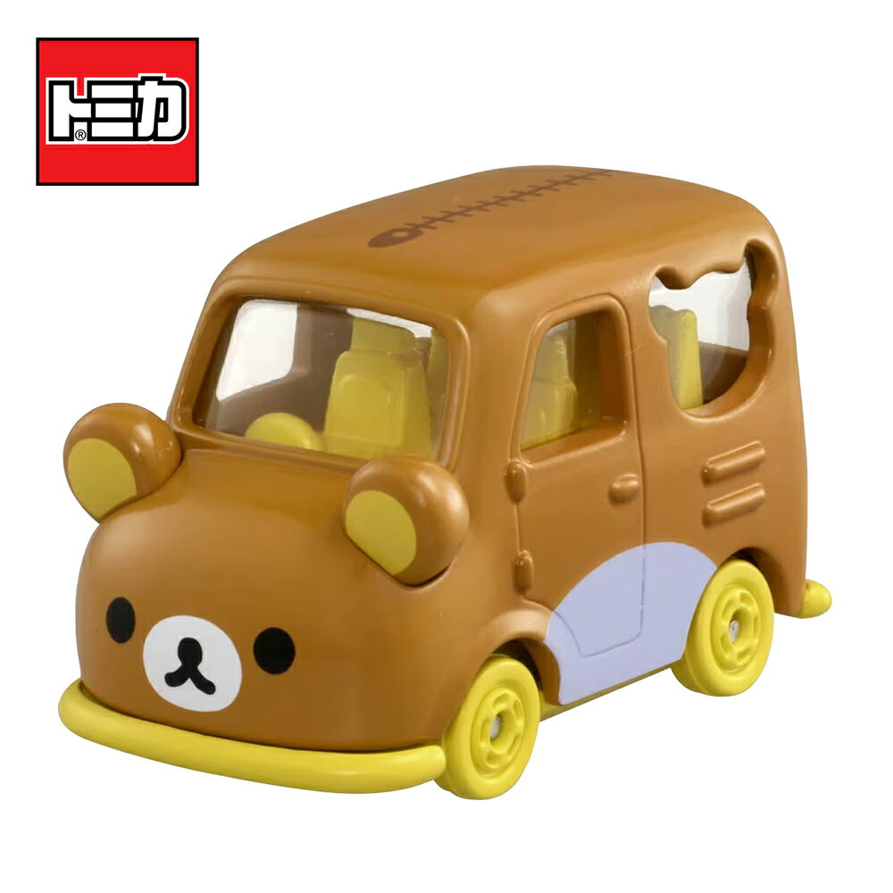 【日本正版】Dream TOMICA NO.155 拉拉熊 小汽車 玩具車 懶懶熊 Rilakkuma 多美小汽車 - 223443