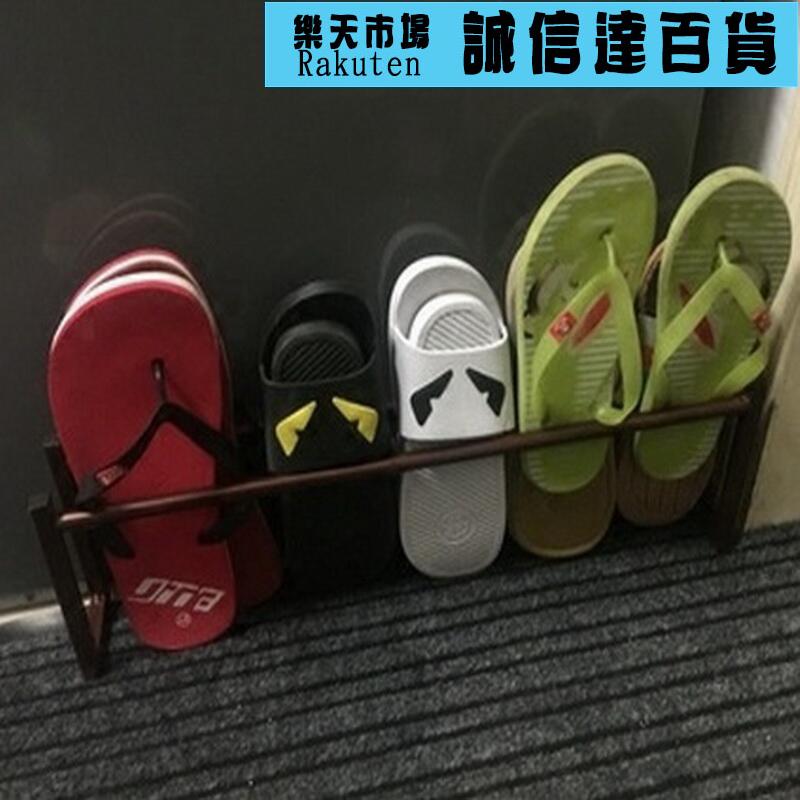鞋架 美式鐵藝不鏽鋼塑膠多層簡易鞋架家用鞋子收納層架浴室拖鞋整理架