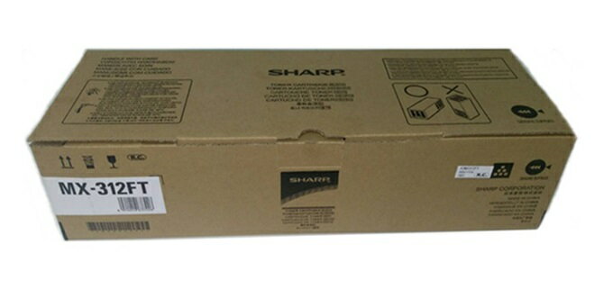 SHARP MX-312FT 原廠影印機碳粉 適用:MX-M260N/MX-M264N/MX-310N/MX-314N/MX-354N