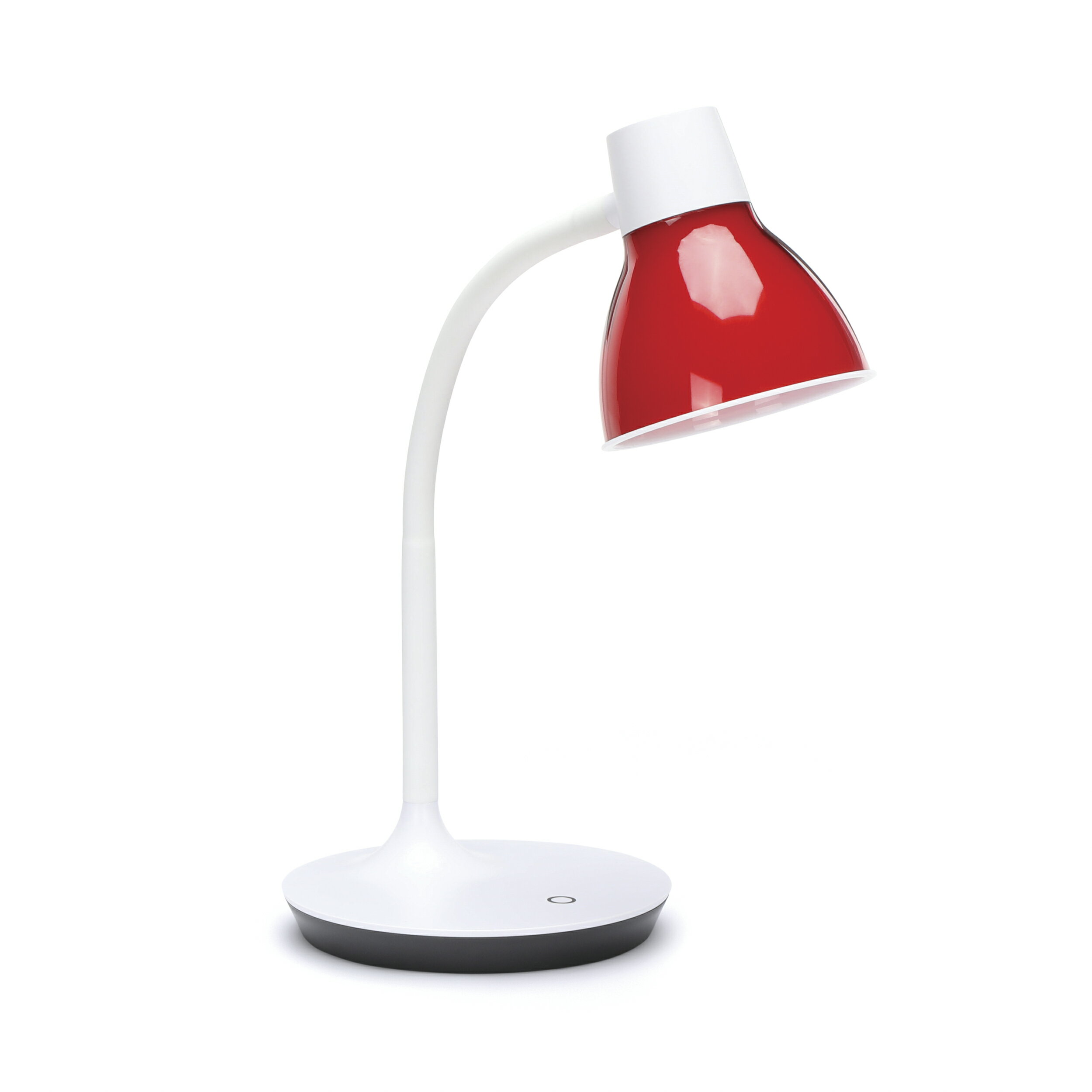 Office Essentials Ofm Ess 9000 Red Essentials Led Desk Lamp With