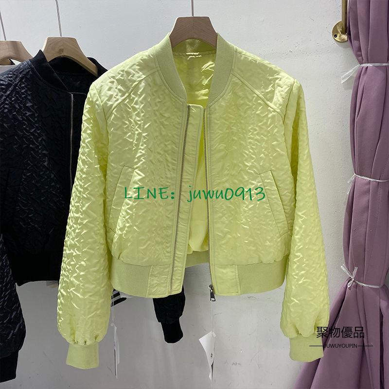 高階棒球服短款小個子外套春裝韓版顯瘦夾克休閒舒適流行女裝【聚物優品】