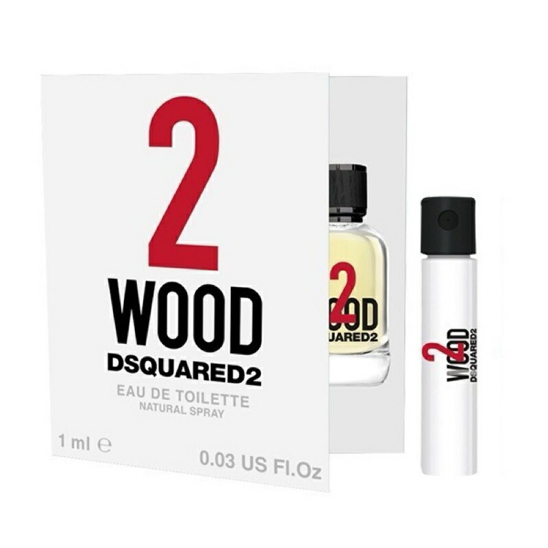 【原裝沾式小香水】DSQUARED2 WOOD 天性2 淡香水 5ml