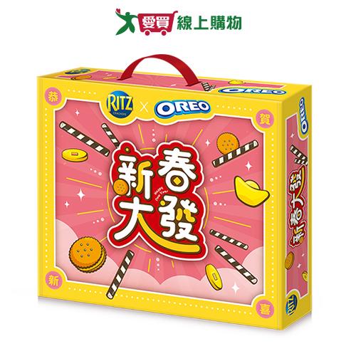 OREOxRitz新春大發禮盒551G【愛買】