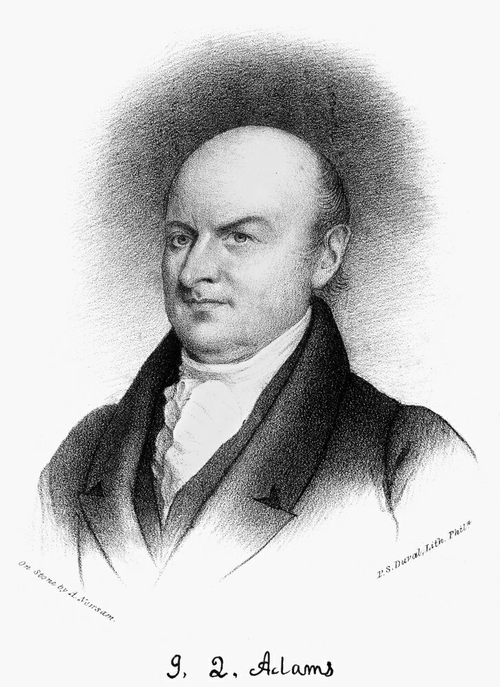 Posterazzi: John Quincy Adams N(1767-1848) Sixth President Of The ...