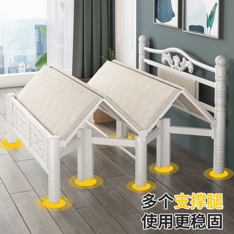 免運/ 可開票 快速出貨 折疊床 折疊床單人床成人加厚耐用家用雙人床出租屋辦公室午睡簡易硬板床