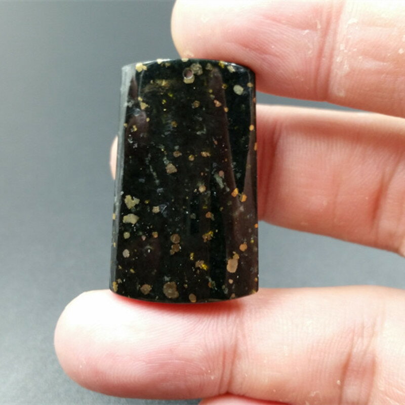 新款天然玉石a貨新疆和田玉滿天星玉掛件和田玉平安無事牌吊墜
