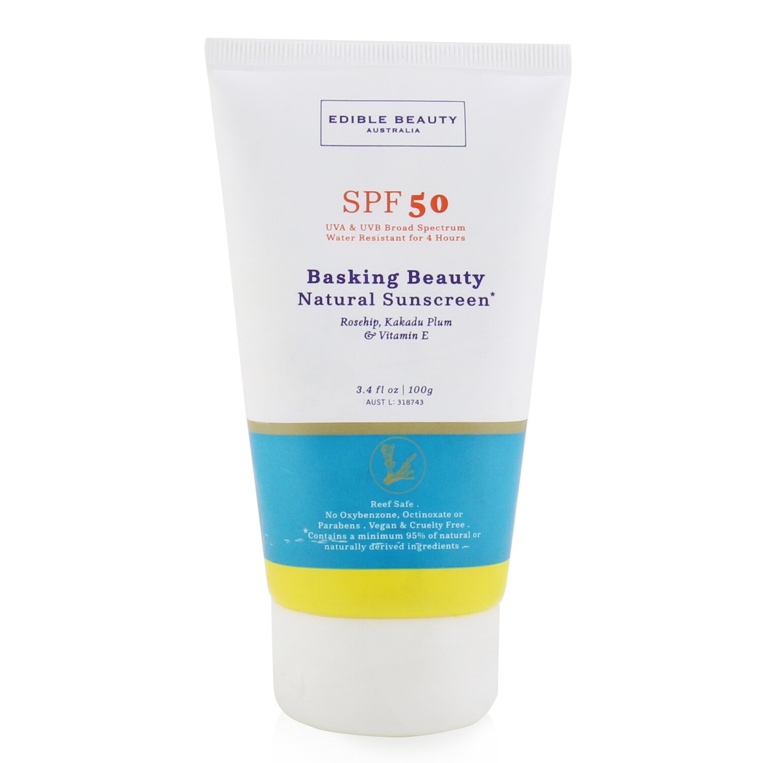 Edible Beauty - Basking Beauty天然防曬霜SPF 50