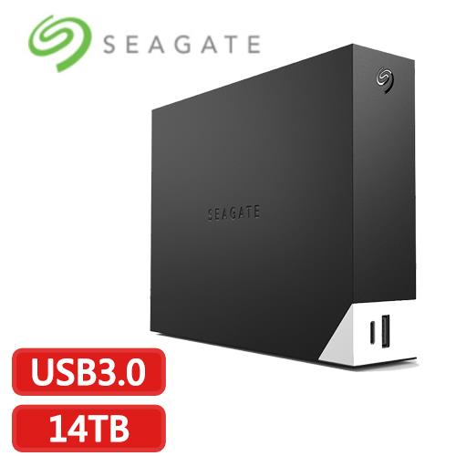 【現折$50 最高回饋3000點】Seagate One Touch Hub 14TB 3.5吋外接硬碟(STLC14000400)