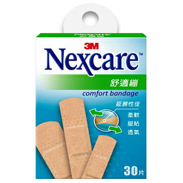 Nexcare 3M 舒適繃 OK繃 30片 1.9x7.5公分