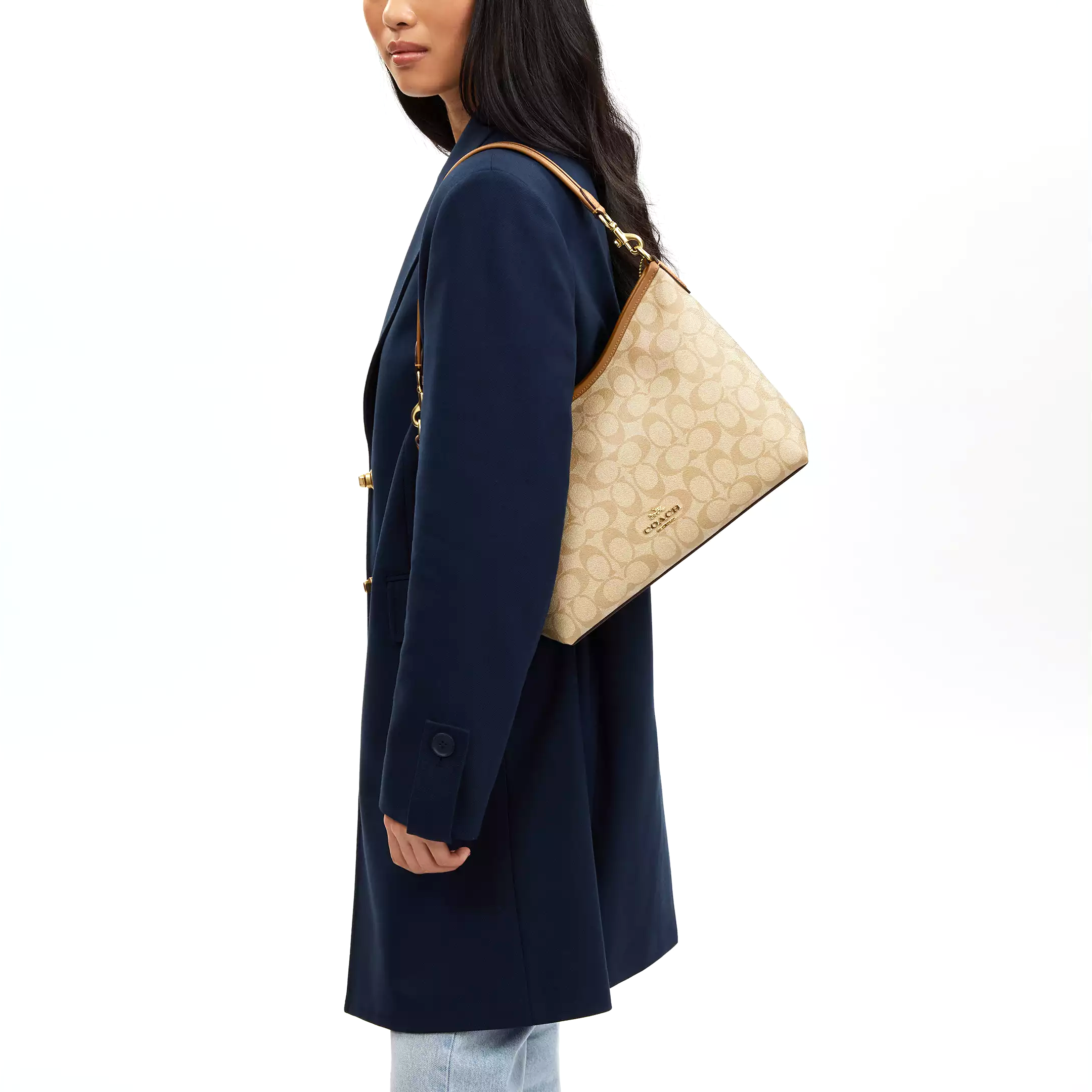 COACH Laurel 輕便型通勤 大容量可拆卸肩帶 流浪包 CR149(預購)~【 菲尼斯 國際精品 ★ APP下單天天10%點數回饋 】 5