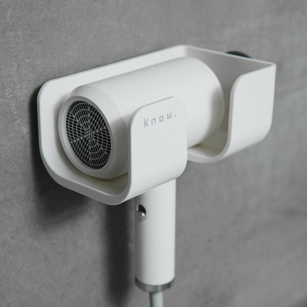 Hair Dryer.Know 無痕壁貼式吹風機架 收納 架子 衛浴 居家