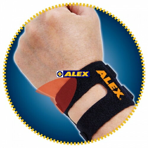 【ALEX】 三角軟骨反拉護腕(只) F #T-78