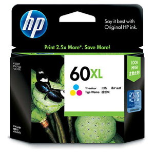 【APP下單9%回饋】HP NO.60XL 原廠彩色墨水匣 CC644WA 適用D2545/D2560/D2660/D5560/D7266